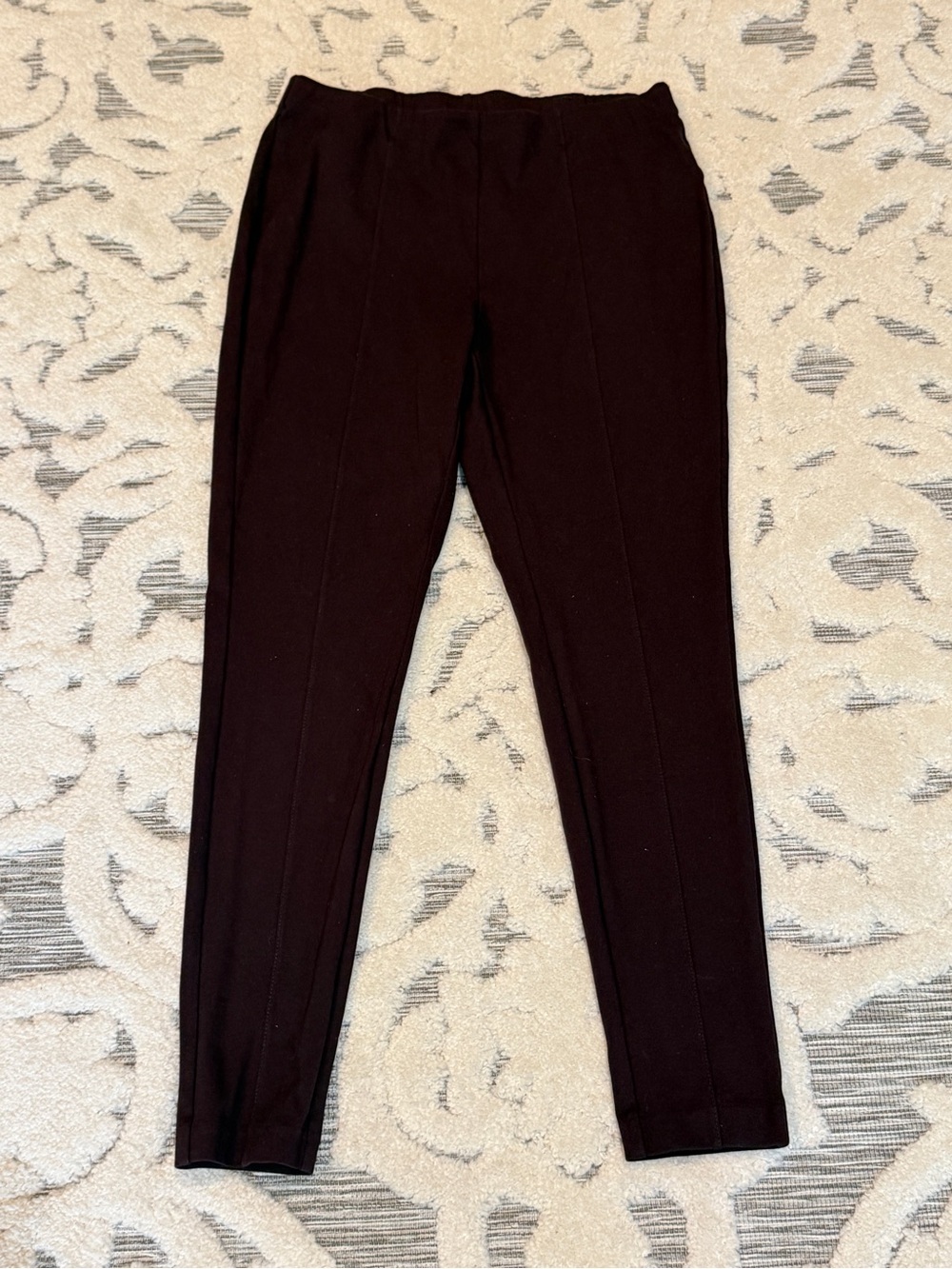 J Jill garnet burgundy high-rise women’s dress pants size 8 Martin Fit